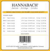 Hannabach 725 E6 bassträng till klassisk gitarr, medium/high tension