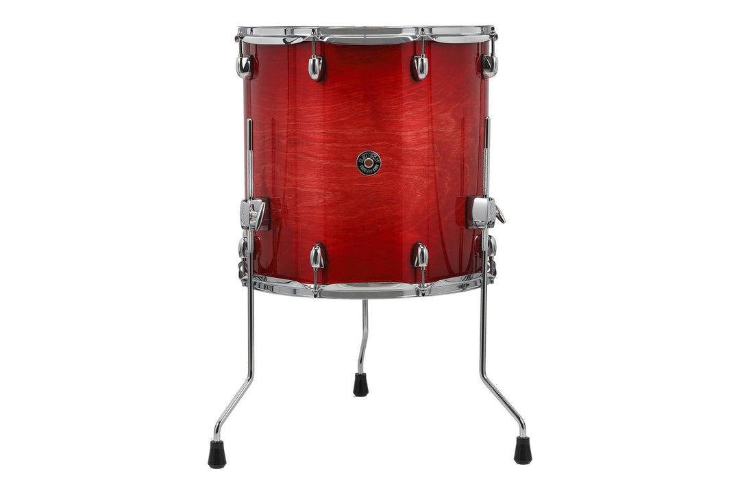 Gretsch golvtom Catalina Club - Högblank crimson burst (CC2-1616F-GCB)
