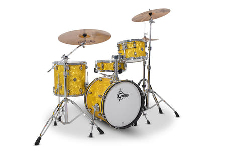 Gretsch shell set Catalina Club - Gul satinflammet (CC2-J484-YSF)