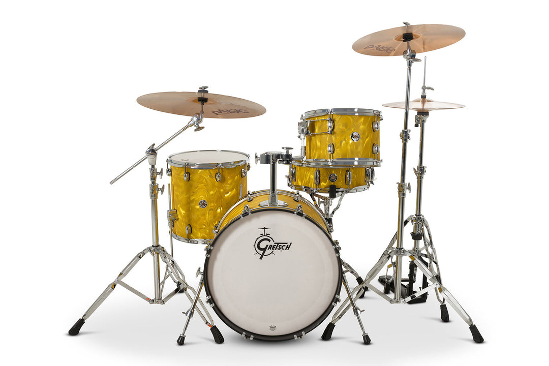 Gretsch shell set Catalina Club - Gul satinflammet (CC2-J404-YSF)