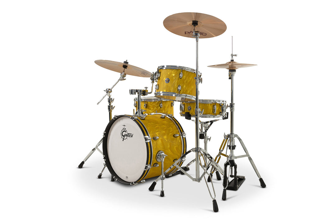 Gretsch shell set Catalina Club - Gul satinflammet (CC2-J404-YSF)