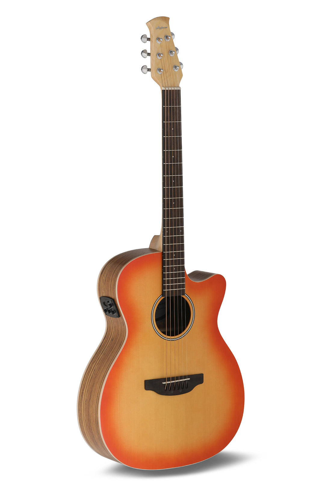 Applause E-akustisk Gitarrer Jump OM Electro Cut - Honey Burst (AEO-69-HB)