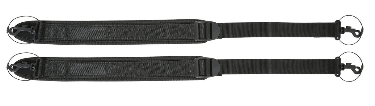 GEWA formgjutna fiolfodral Air 1.7 - 2 ryggsäcksremmar, för Air modell (fiberglaskarbinhake)