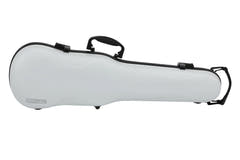 GEWA formgjutna fiolfodral Air 1.7 - vit matt (med sidhandtag)