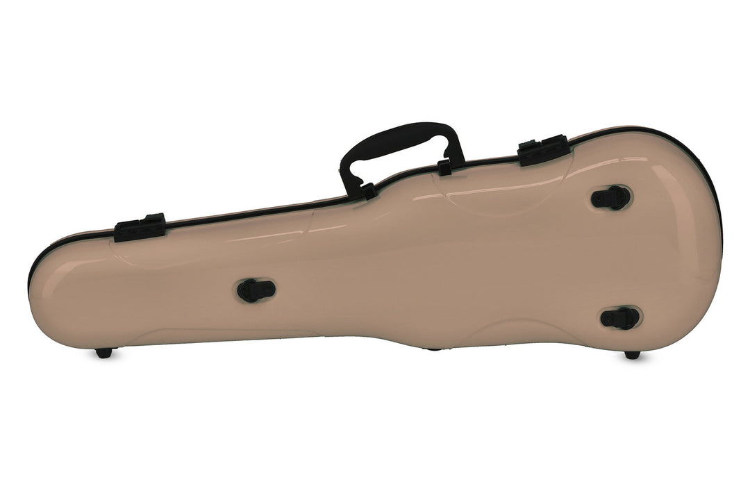 GEWA Formgjutna Fioler-fodral Air 1.7 - Beige högblank