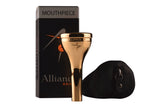 Denis Wick Alliance Signature DC3SG-munstycke till euphonium, förgyllt