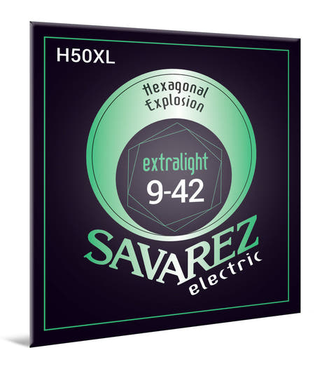 Savarez H50XL Hexagonal Explosion, extra light .009 till .042