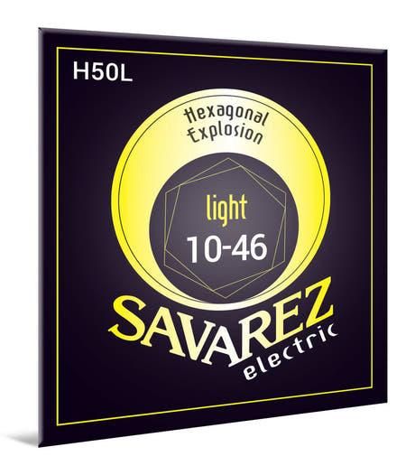 Savarez H50L Hexagonal Explosion elgitarrsträngar, light .010 till .046