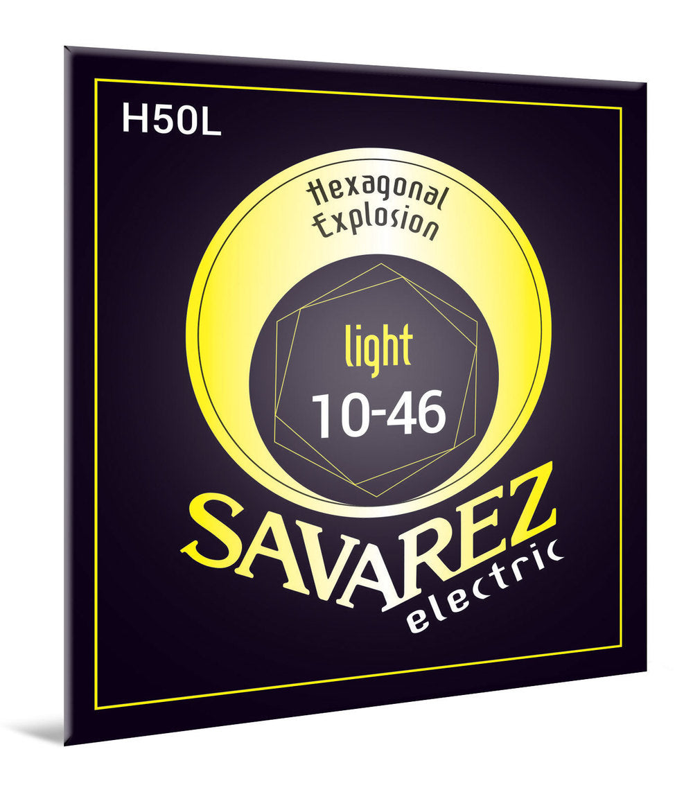 Savarez H50L Hexagonal Explosion elgitarrsträngar, light .010 till .046