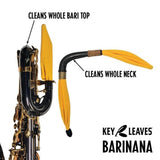 Key Leaves Barinana visp för barytonsaxofon, 50 cm