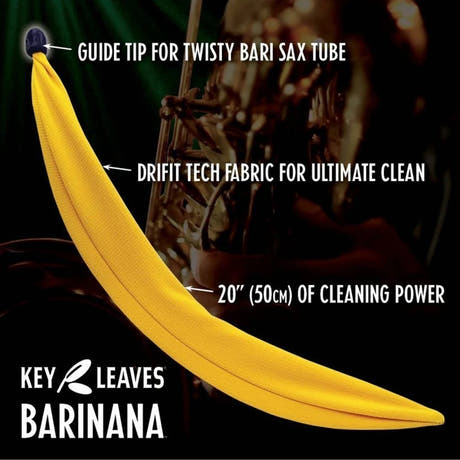 Key Leaves Barinana visp för barytonsaxofon, 50 cm