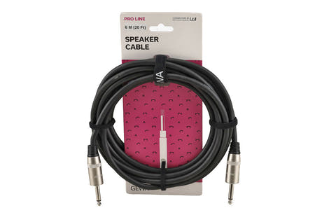 GEWA Pro Line högtalarkabel 6 m, jack till jack