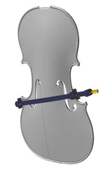 GEWA sprickklämma i aluminium för fioler och viola, 180 till 220 mm