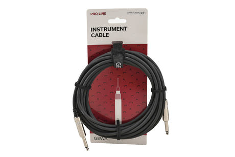 GEWA Pro Line instrumentkabel 6 m, rak jackkontakt