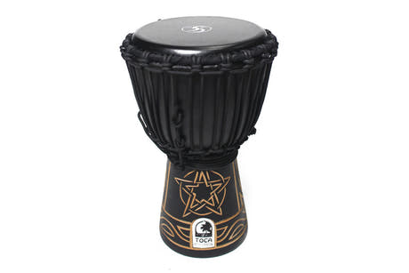 Toca Sully Erna Black Mamba djembe 8", mahogny och getskinn