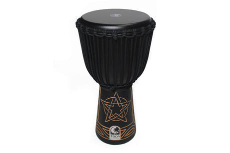 Toca Sully Erna Black Mamba djembe 12", mahogny och getskinn