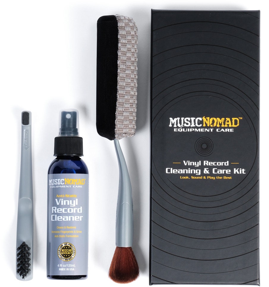 MusicNomad MN890 6'n1 rengöringskit för vinylskivor