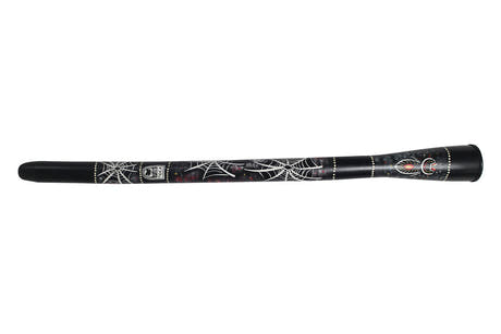 Toca Curved didgeridoo DIDG-CS, böjd, motiv Spider, 50"
