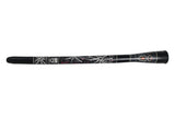 Toca Curved didgeridoo DIDG-CS, böjd, motiv Spider, 50"