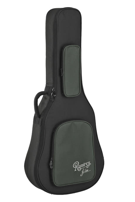 Ramirez G-Line softcase för klassisk gitarr, svart och grön
