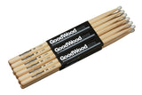 Vater Goodwood 2B trumstockar, hickory 2:a sortering, nylonspets