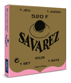 Savarez 529R spunnen G3-sträng för klassisk gitarr, 520F