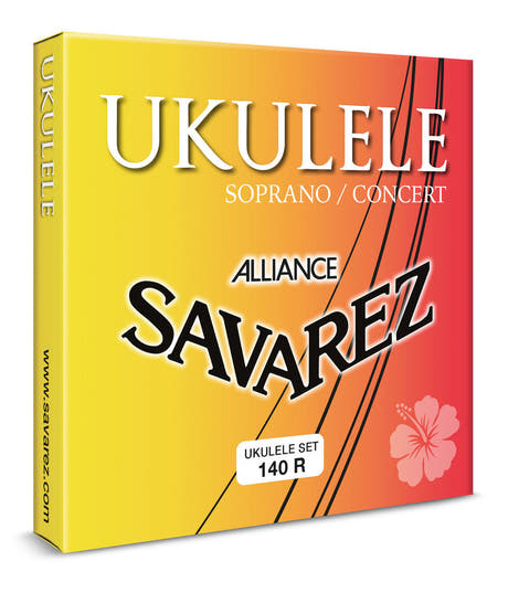 Savarez 140R Alliance strängset till sopran- och konsertukulele