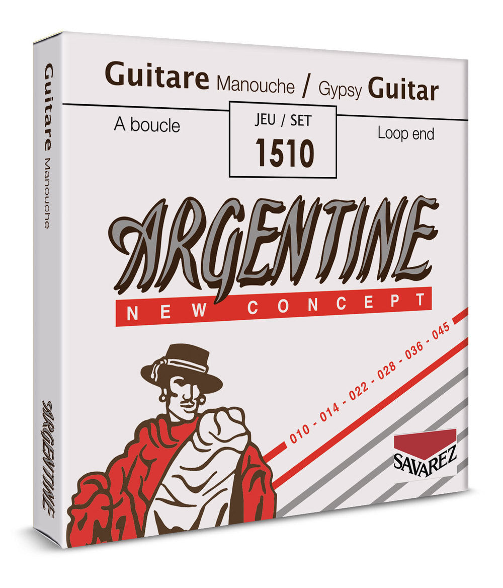 Savarez 1015 Argentine A5-sträng för gypsy jazz-gitarr, ögla
