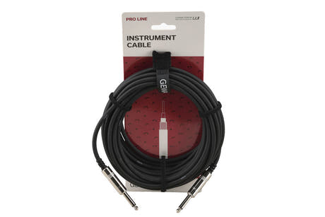 GEWA Pro Line instrumentkabel 9 m, rak jackkontakt