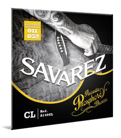 Savarez A140CL Acoustic Phosphor Bronze, custom light .011 till .052