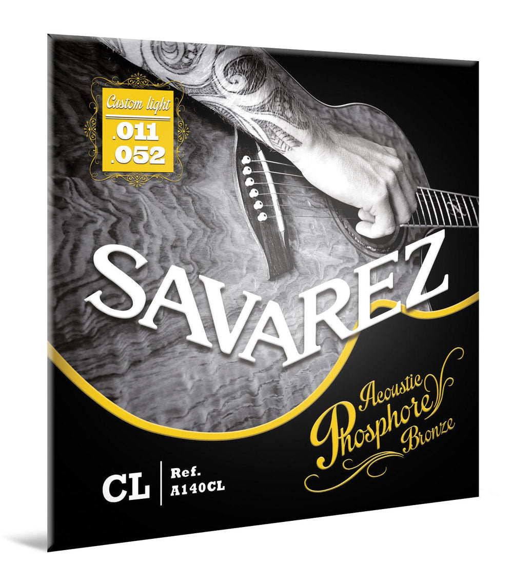 Savarez A140CL Acoustic Phosphor Bronze, custom light .011 till .052