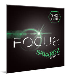 Savarez F50XL Focus elgitarrsträngar, extra light .009 till .042