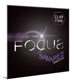 Savarez F50B Focus elgitarrsträngar, blues .011 till .049