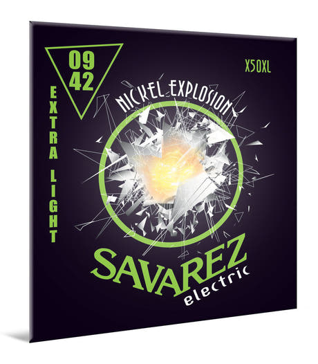 Savarez X50XL Nickel Explosion, extra light .009 till .042