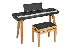 GEWA stativ för Portable Piano PP-2 och PP-3, träben i matt svart