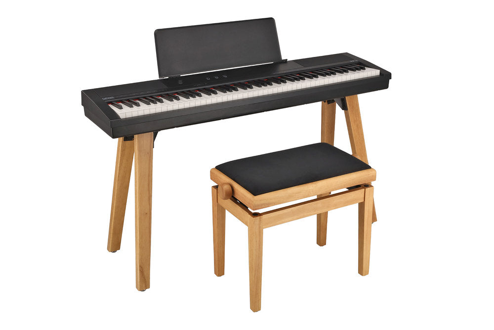 GEWA stativ för Portable Piano PP-2 och PP-3, träben i matt svart