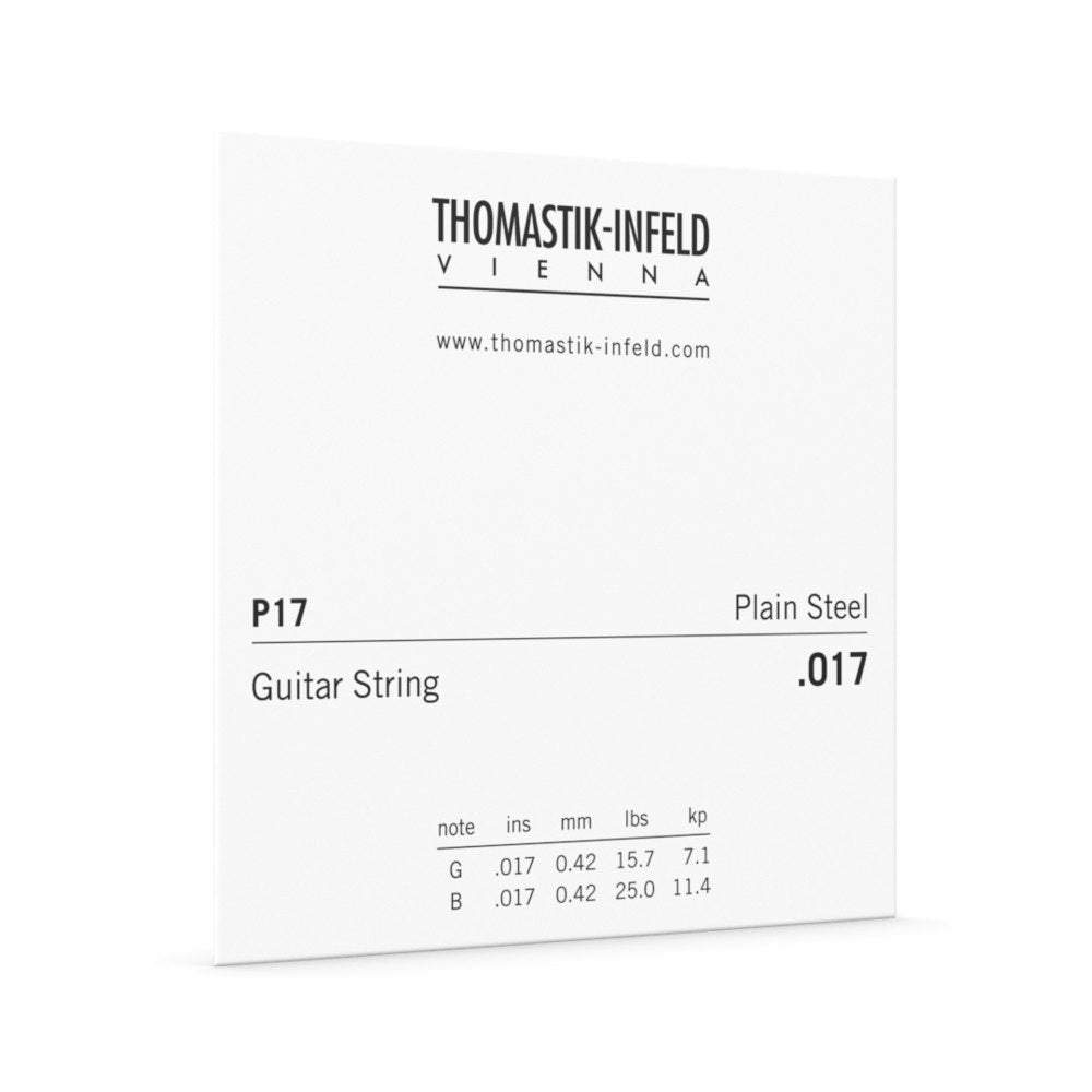 Thomastik-Infeld P17 elgitarrsträng .017, blank mässingsbelagd stål