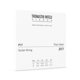 Thomastik-Infeld P17 elgitarrsträng .017, blank mässingsbelagd stål