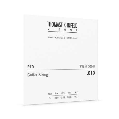 Thomastik-Infeld P19 elgitarrsträng .019, blank mässingsbelagd stål