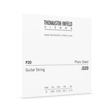 Thomastik-Infeld P20 elgitarrsträng .020, blank mässingsbelagt stål