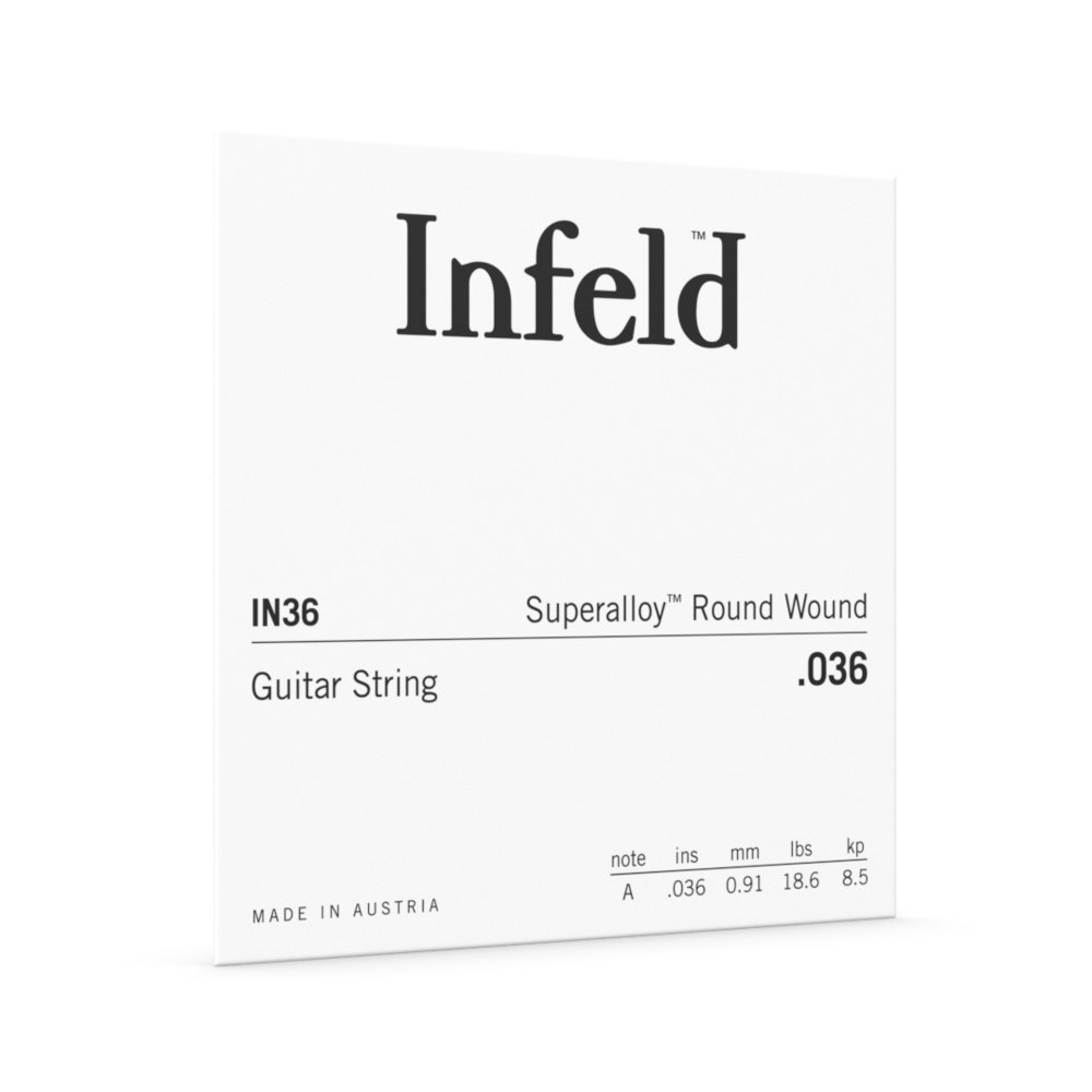 Thomastik-Infeld Superalloy elgitarrsträng .036w, rundlindad (IN36)