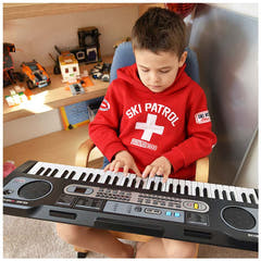 MQ 6119 KLAVER orgelkeyboard med mikrofon till