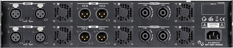 BST 4 kanals Digital Forstærker