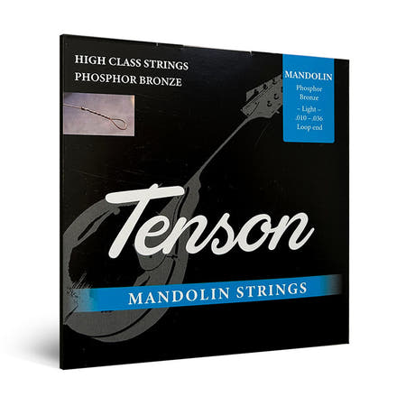 Tenson Phosphor Bronze mandolinsträngar .010-.034, loop end