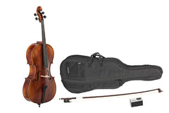 GEWA Sonata Europa Deluxe cello 4/4, justerad, massarandubastråke, väska