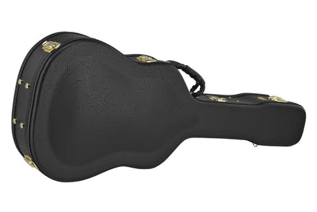 GEWA Prestige gitarrfodral till 12-strängad akustisk gitarr, böjt lock