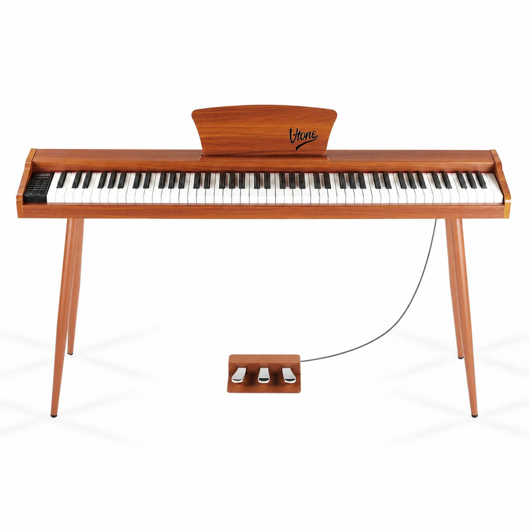 V-TONE BL-130 Elpiano (Mörkt trä)