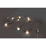 LED-ljuskedja (vit, 10m)