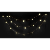 LED-ljuskedja (vit, 10m)