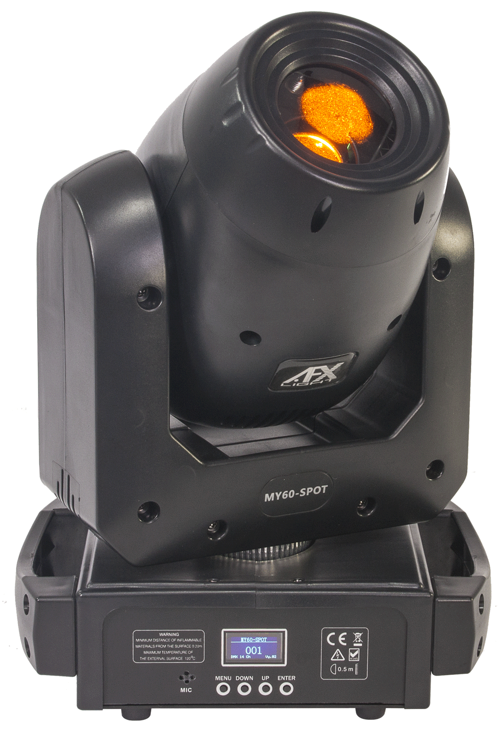 4 stycken. AFX MY60 Moving Head 60 Watt + Gratis MyDMX 3.0